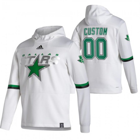 Herren Eishockey Dallas Stars Custom 2020-21 Reverse Retro Pullover Hooded Sweatshirt